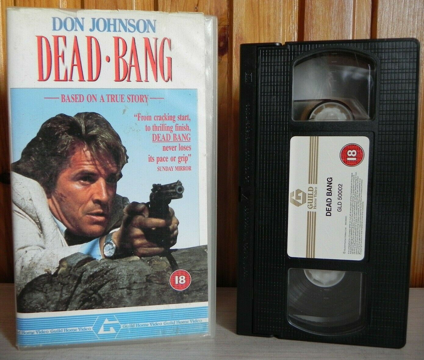 Dead Bang - Guild Home - 80's Crime Action - Don Johnson - Pal VHS-