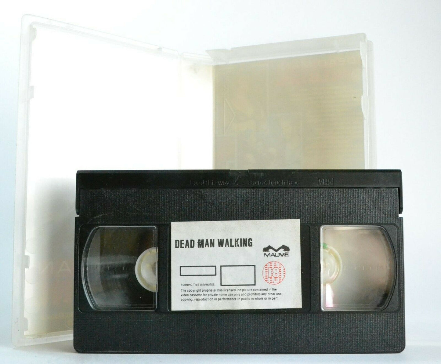 Dead Man Walking (1987) - Sci-Fi Thriller - [Mauve Video] Wing Hauser - Pal VHS-