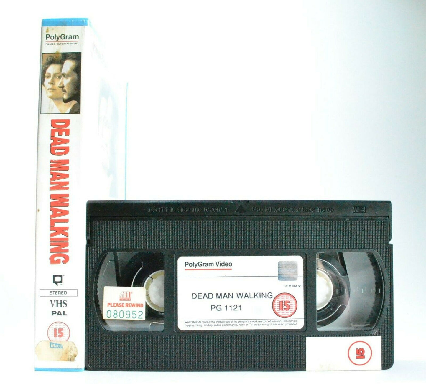 Dead Man Walking: Film By T.Robbins - Drama (1995) - S.Sarandon/S.Penn - Pal VHS-