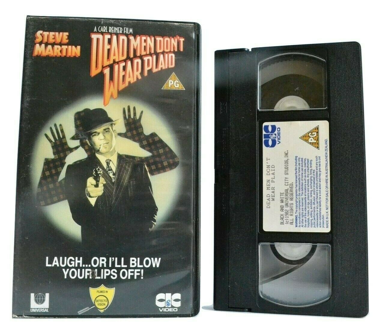 Dead Men Don't Wear Plaid: Carl Reiner - Mystery Comedy - Steve Martin - VHS-