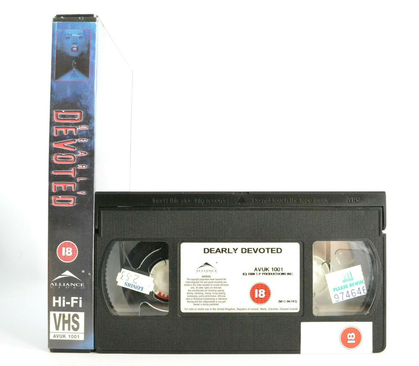 Dearly Devoted: Drama (1998) - Devil In The Flesh - Large Box - Ex-Rental - VHS-