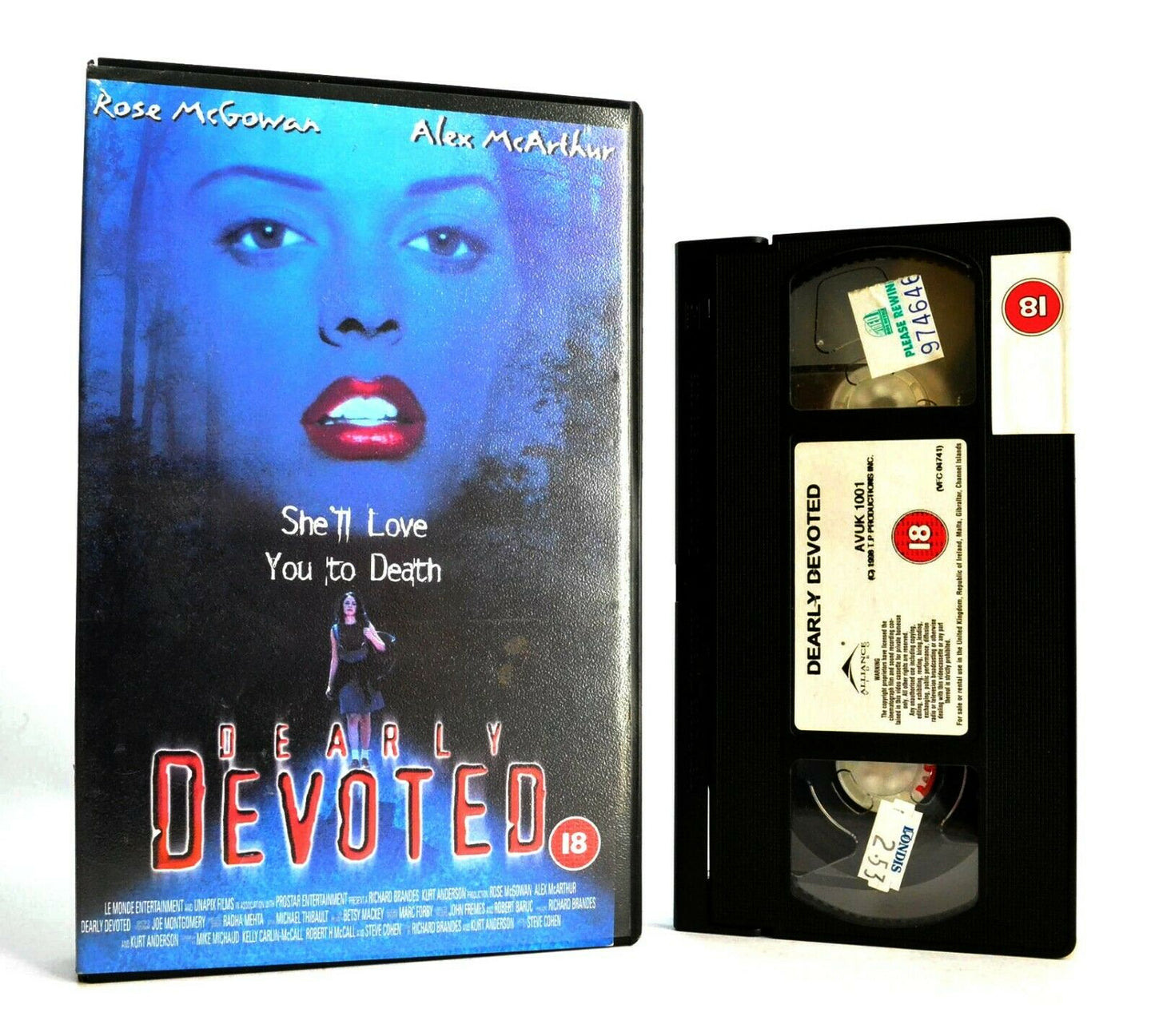 Dearly Devoted: Drama (1998) - Devil In The Flesh - Large Box - Ex-Rental - VHS-