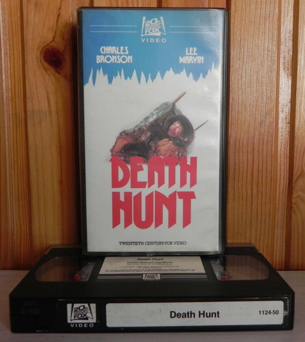 Death Hunt - Charles Bronson - 20th Century Fox - Survival Drama - Pre-Cert VHS-