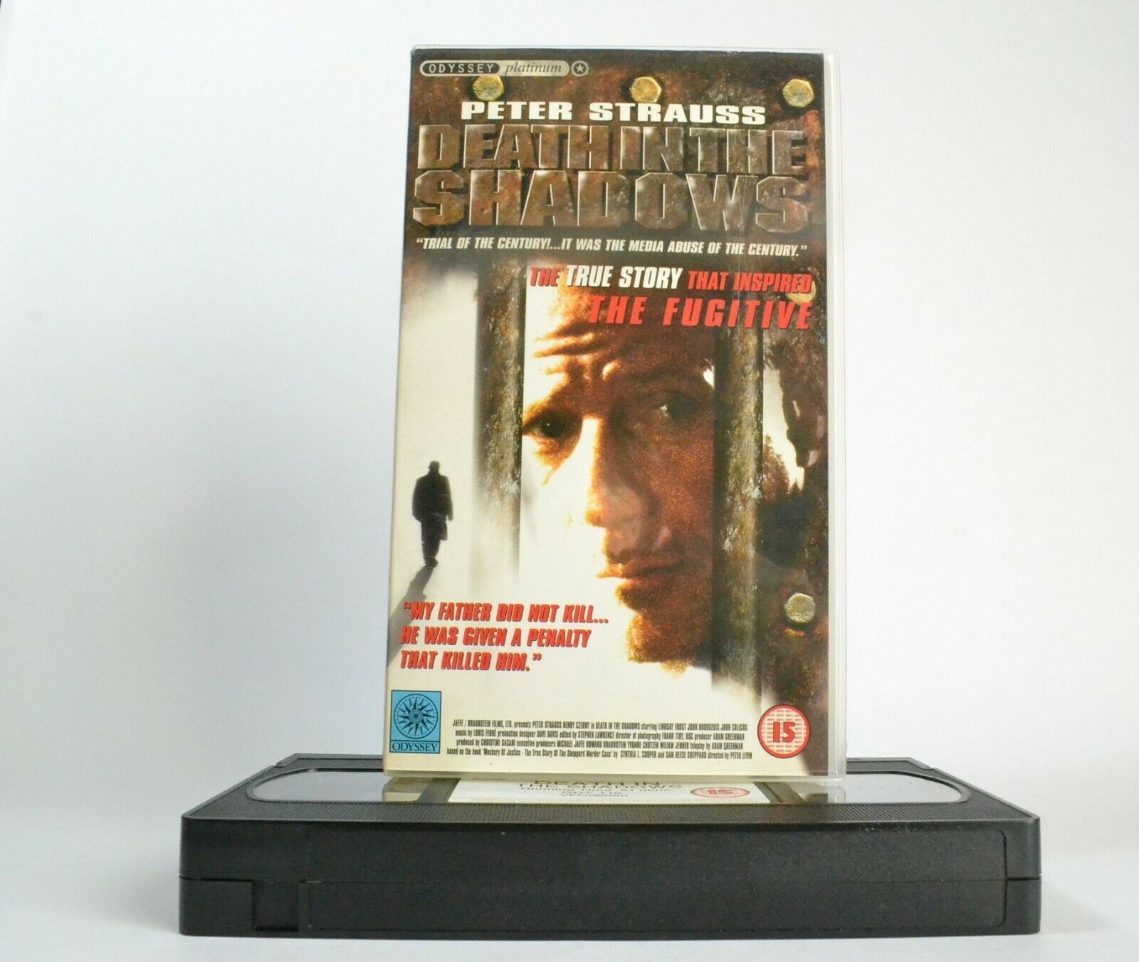 Death In The Shadows: (1988) Made For T.V. - Drama - Peter Strauss - Pal VHS-