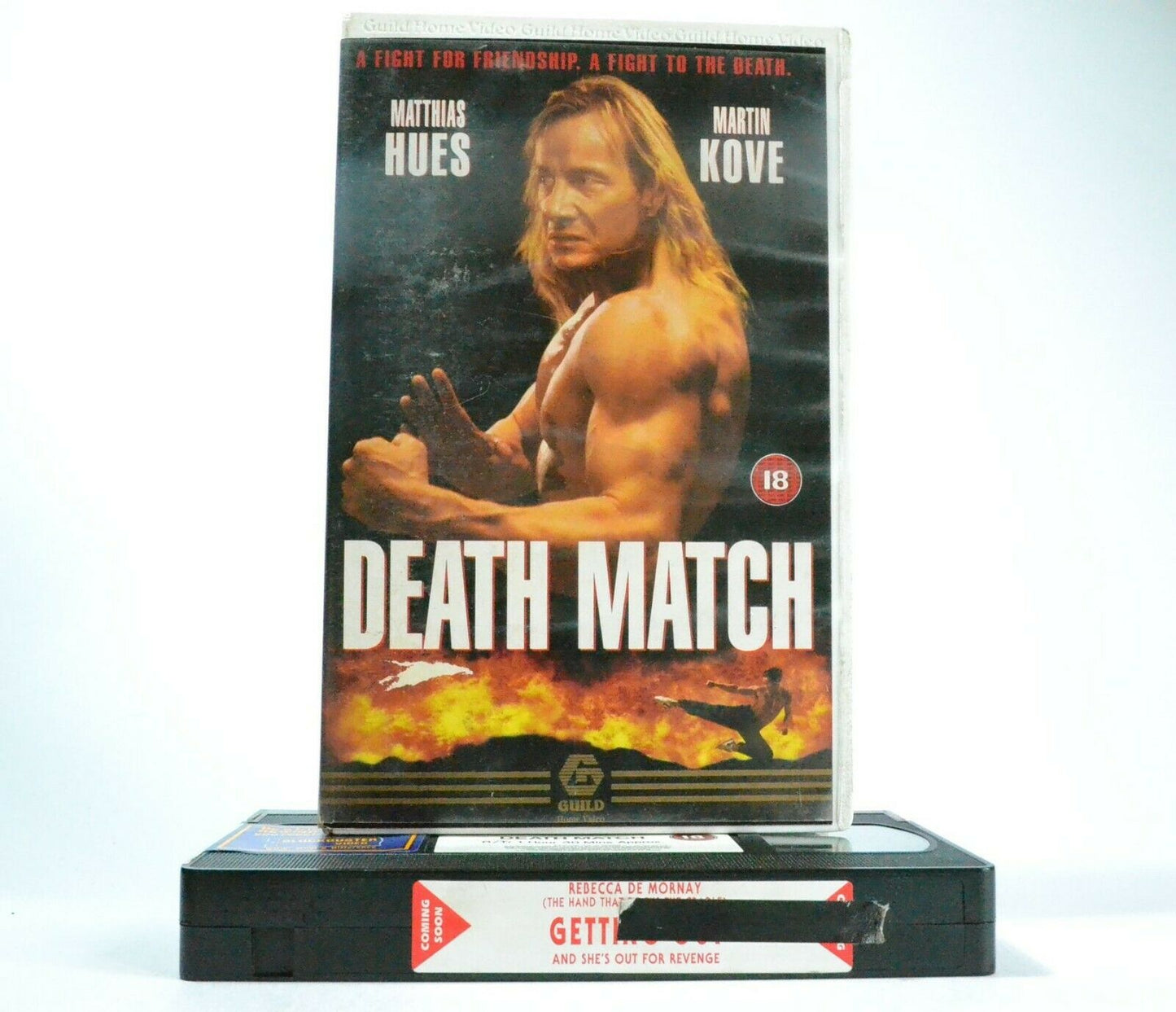 Death Match (1994): Action/Martial Arts - Illegal Kkickboxing Matches - Pal VHS-