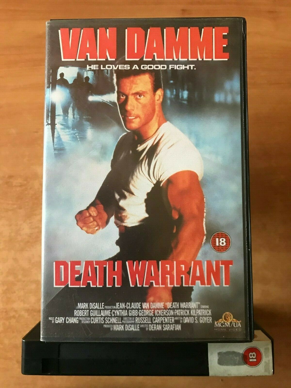 Death Warrant (1990): Prison Action [Large Box] Jean-Claude Van Damme - Pal VHS-