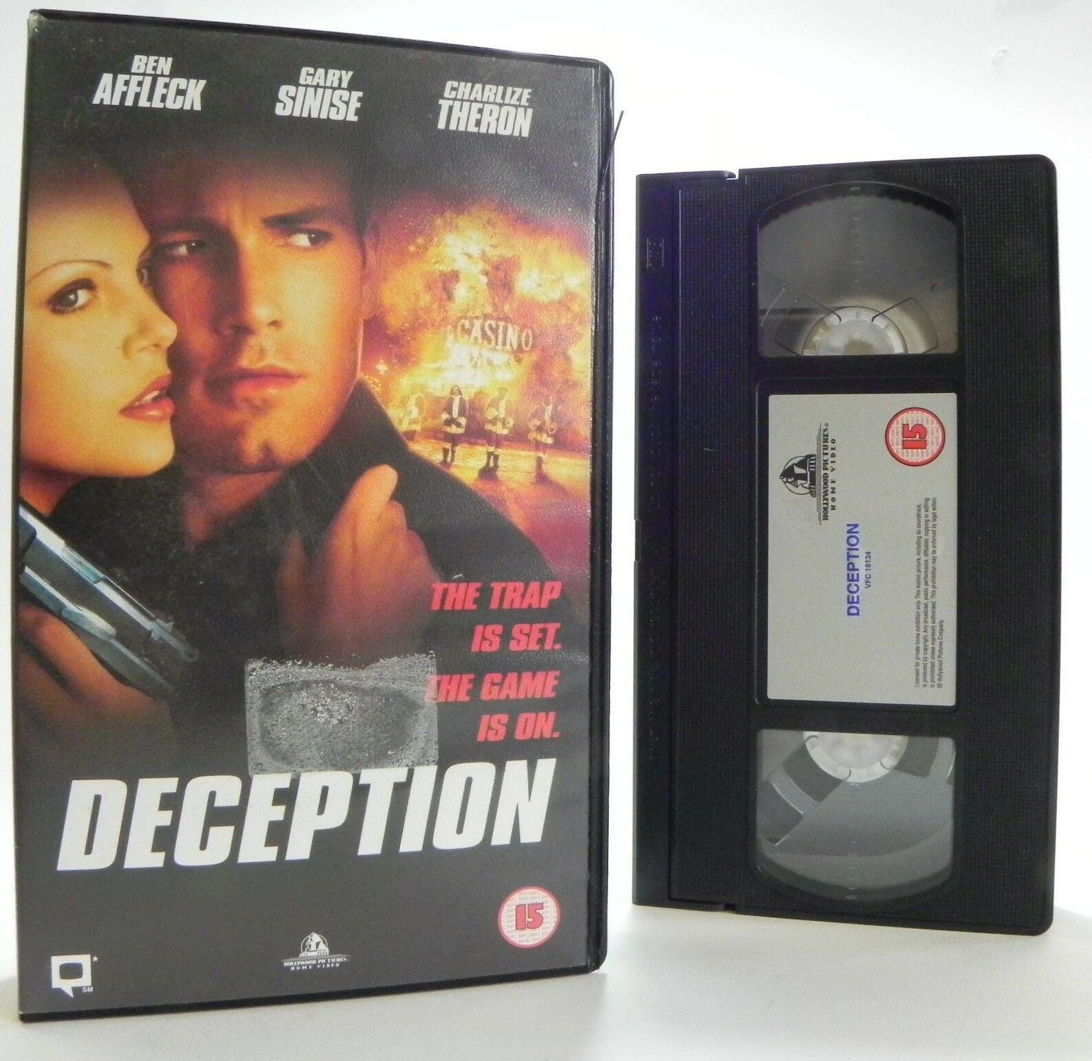 Deception: Action/Adventure (2000) - Ben Affleck - Charlize Theron - Pal VHS-