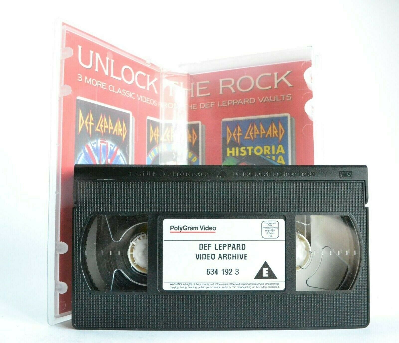 Def Leppard: Video Archive (1993-1995) - Live Performances - Music - Pal VHS-