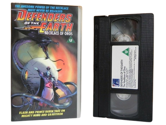 Defenders Of The Earth - Necklace Of Oros - Video Gems - Animated - Kids - VHS-