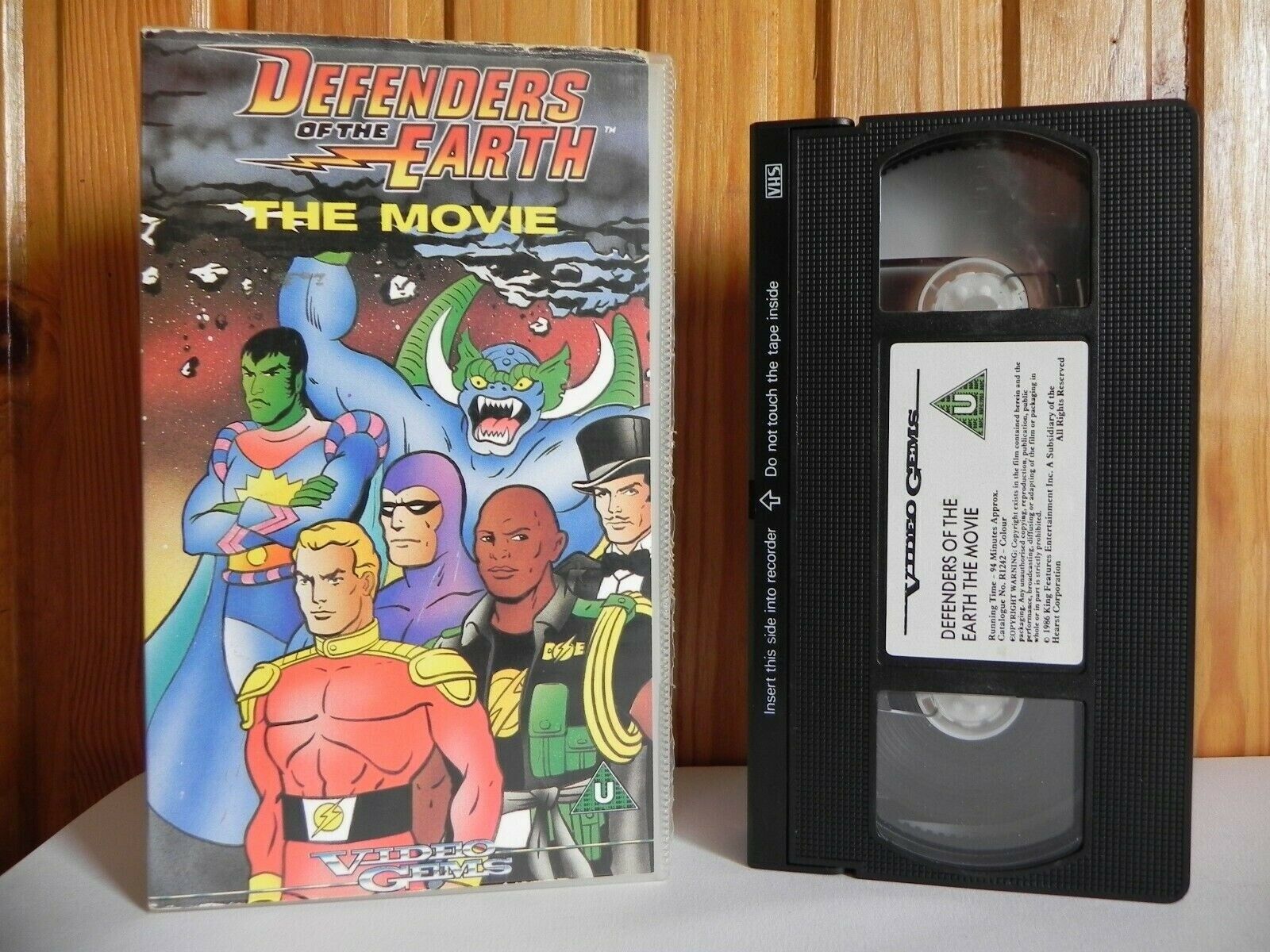 Defenders Of The Earth: The Movie - Video Gems - The Ultimate Heros Battle - VHS-