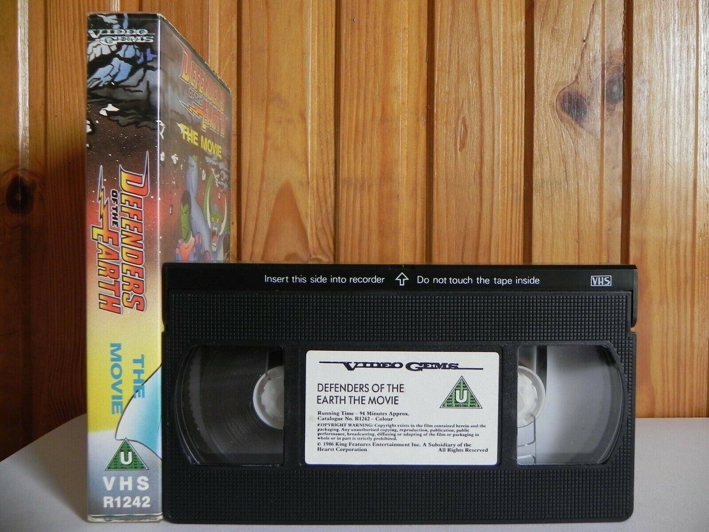 Defenders Of The Earth: The Movie - Video Gems - The Ultimate Heros Battle - VHS-