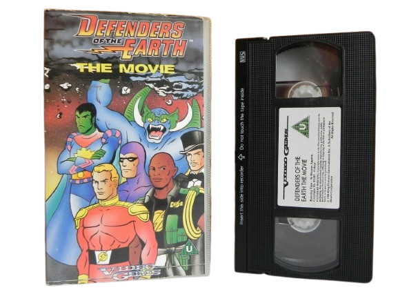 Defenders Of The Earth: The Movie - Video Gems - The Ultimate Heros Battle - VHS-