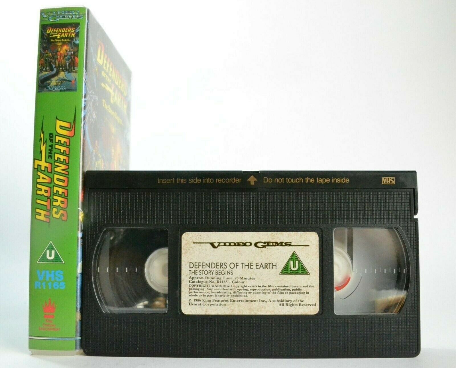 Defenders Of The Earth: The Story Begins [Video Gems] - Animated - Kids - VHS-