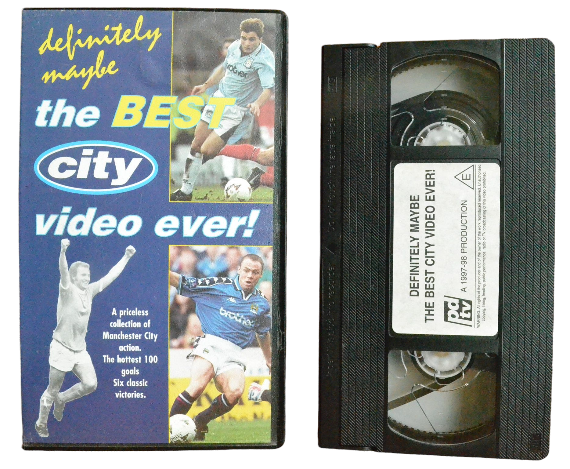 Definitely Maybe The Best City Video Ever! - PDTV - Pal VHS-