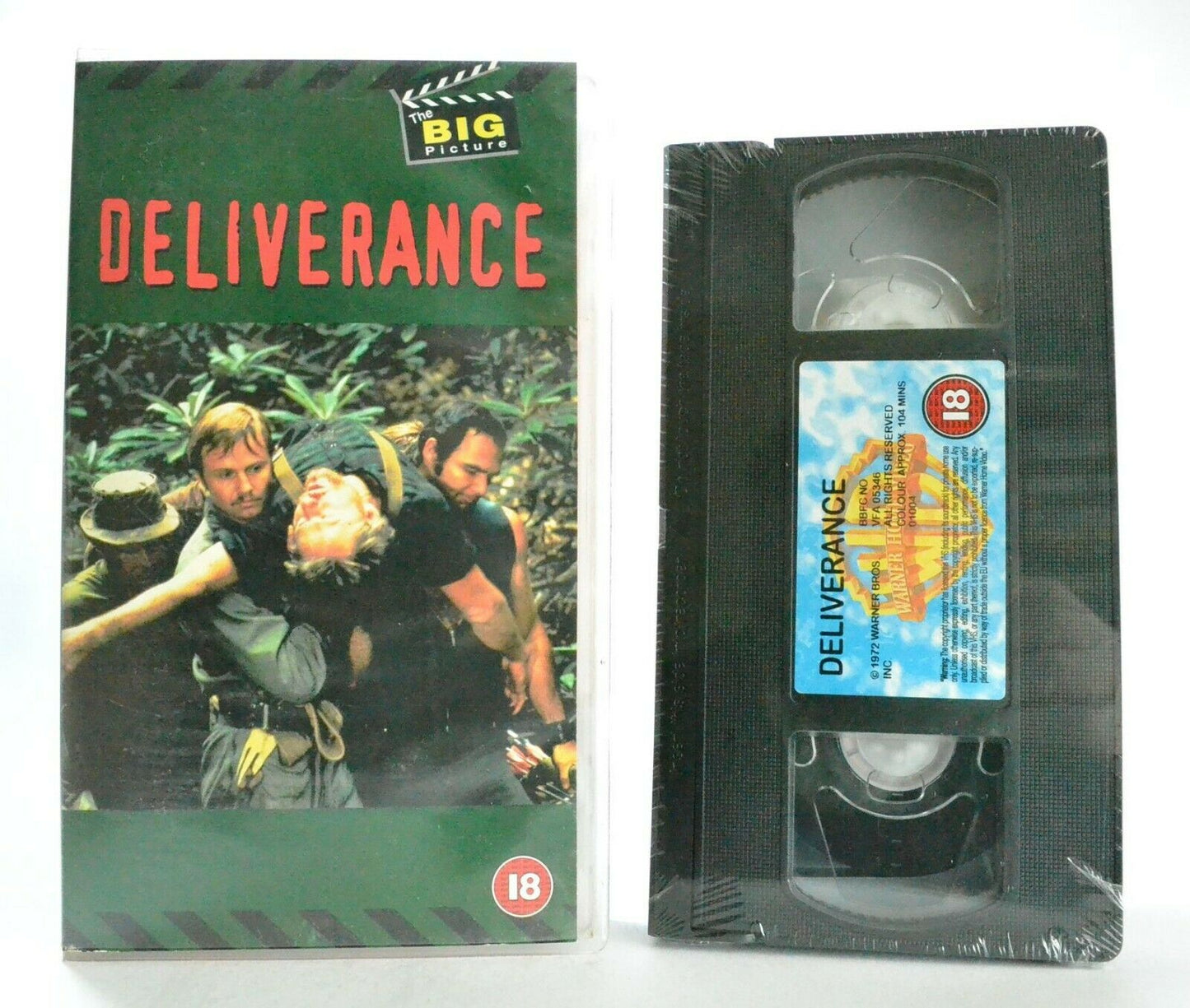 Deliverance: Brand New Sealed - Thriller (1972) - J.Voight/B.Reynolds - Pal VHS-