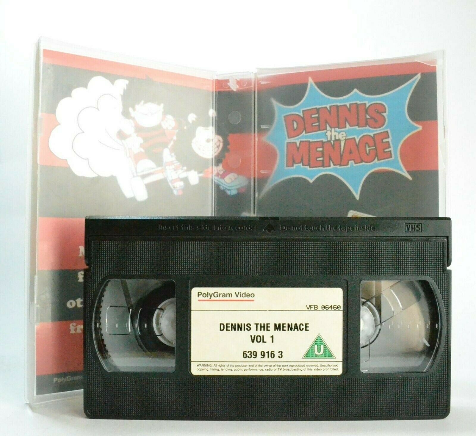 Dennis The Menace: Hair Today, Gone Tomorrow - Animated - Children's - Pal VHS-