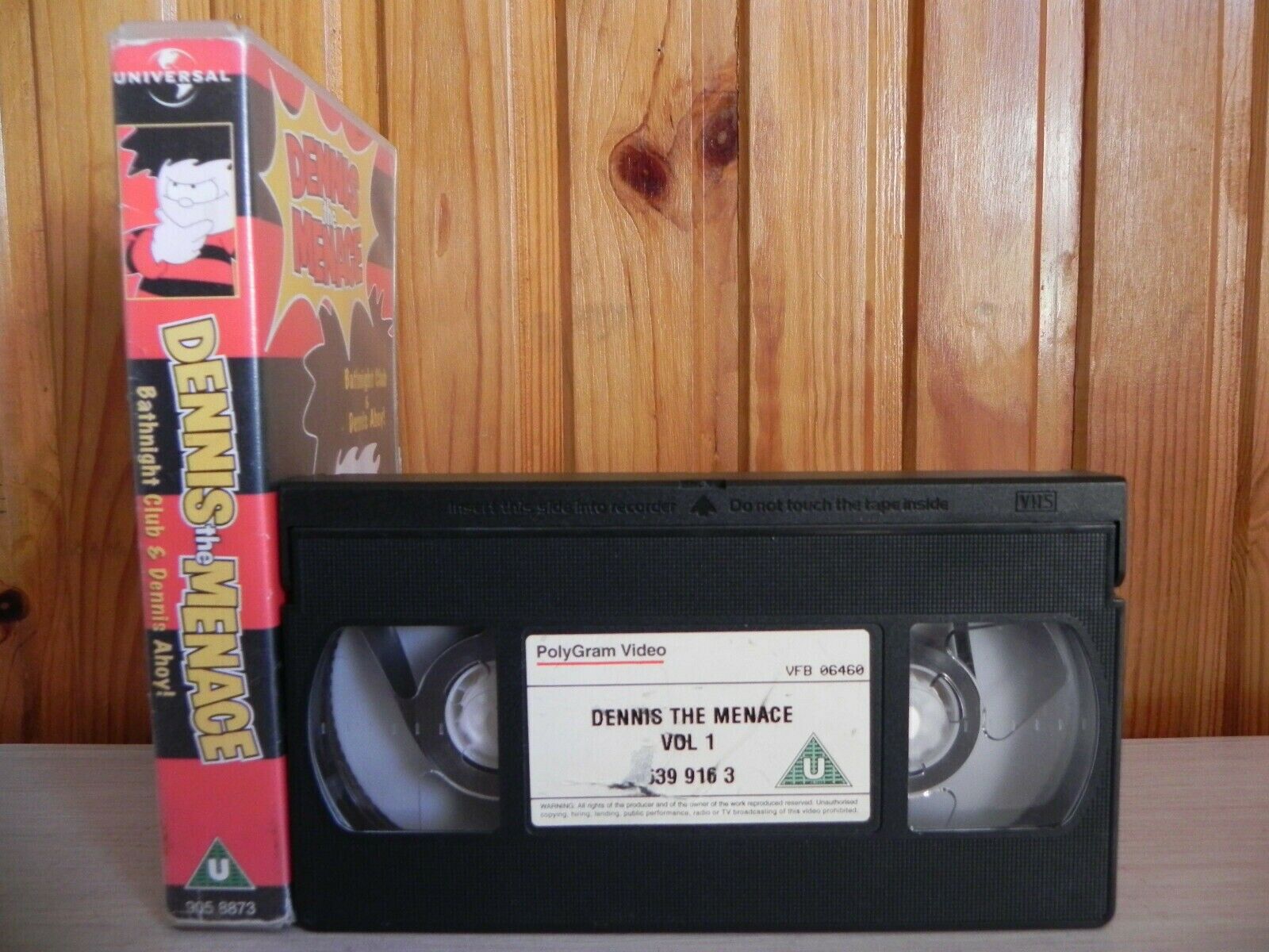 Dennis the Menace - Bathnight Club & Dennis Ahoy! - TV's Comic Superstar - VHS-