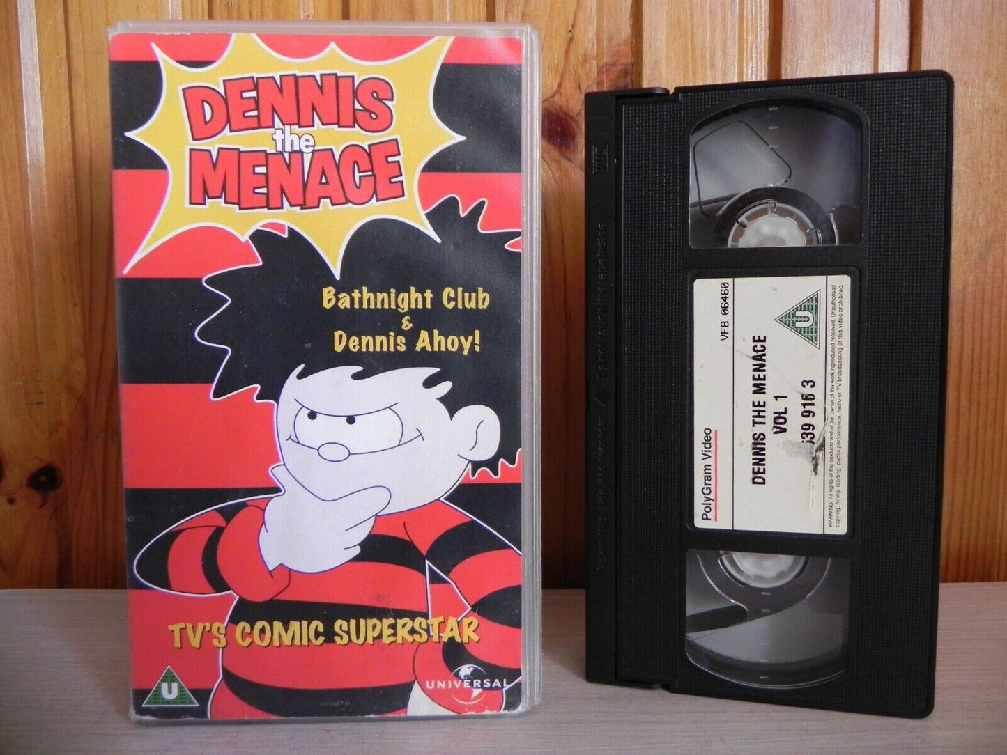 Dennis the Menace - Bathnight Club & Dennis Ahoy! - TV's Comic Superstar - VHS-