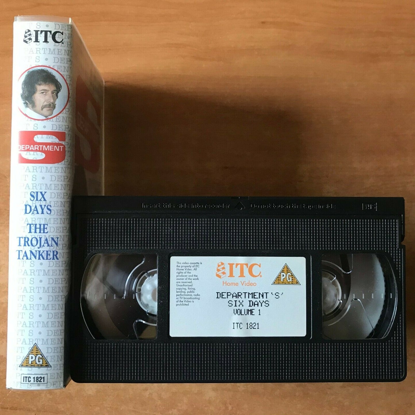 Department S: Six Days [ITC Series]: Sci-Fi/Adventure - Peter Wyngarde - Pal VHS-