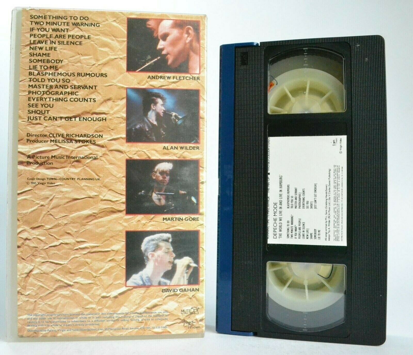 Depeche Mode: Live In Hamburg - Live Performance - Classic Band - Music - VHS-