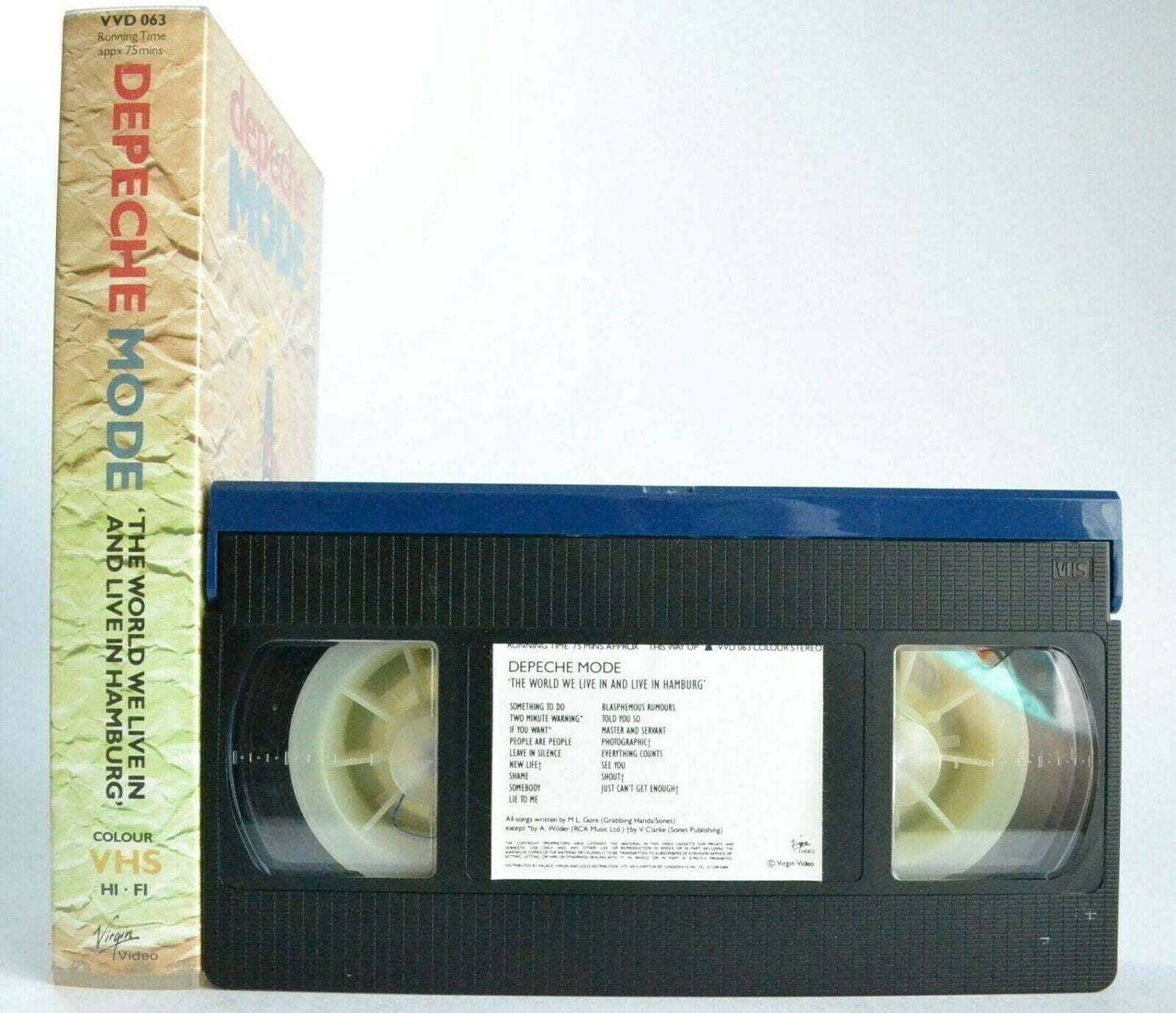 Depeche Mode: Live In Hamburg - Live Performance - Classic Band - Music - VHS-