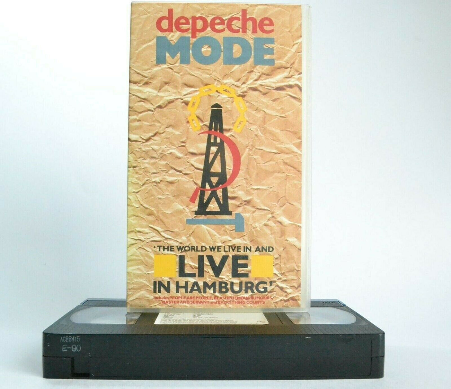 Depeche Mode: Live In Hamburg - Live Performance - Classic Band - Music - VHS-