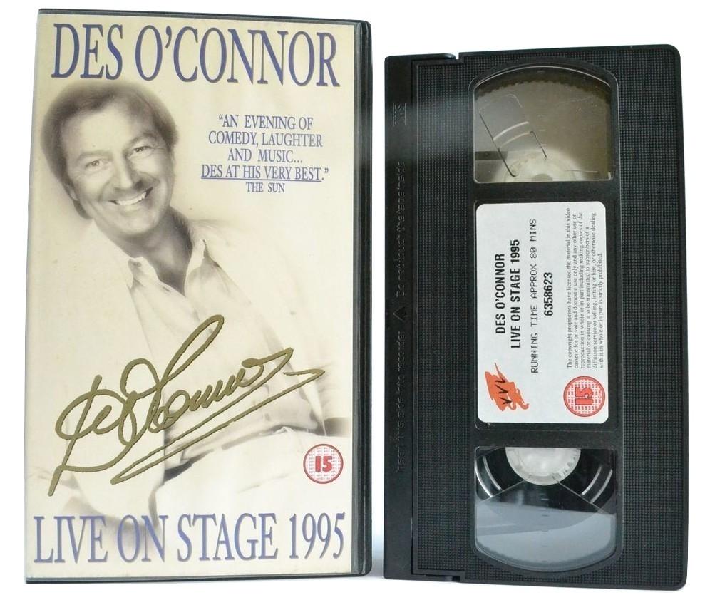 Des O’Conner: Live On Stage 1995 - Love Affair With The Audience - Comedy - VHS-