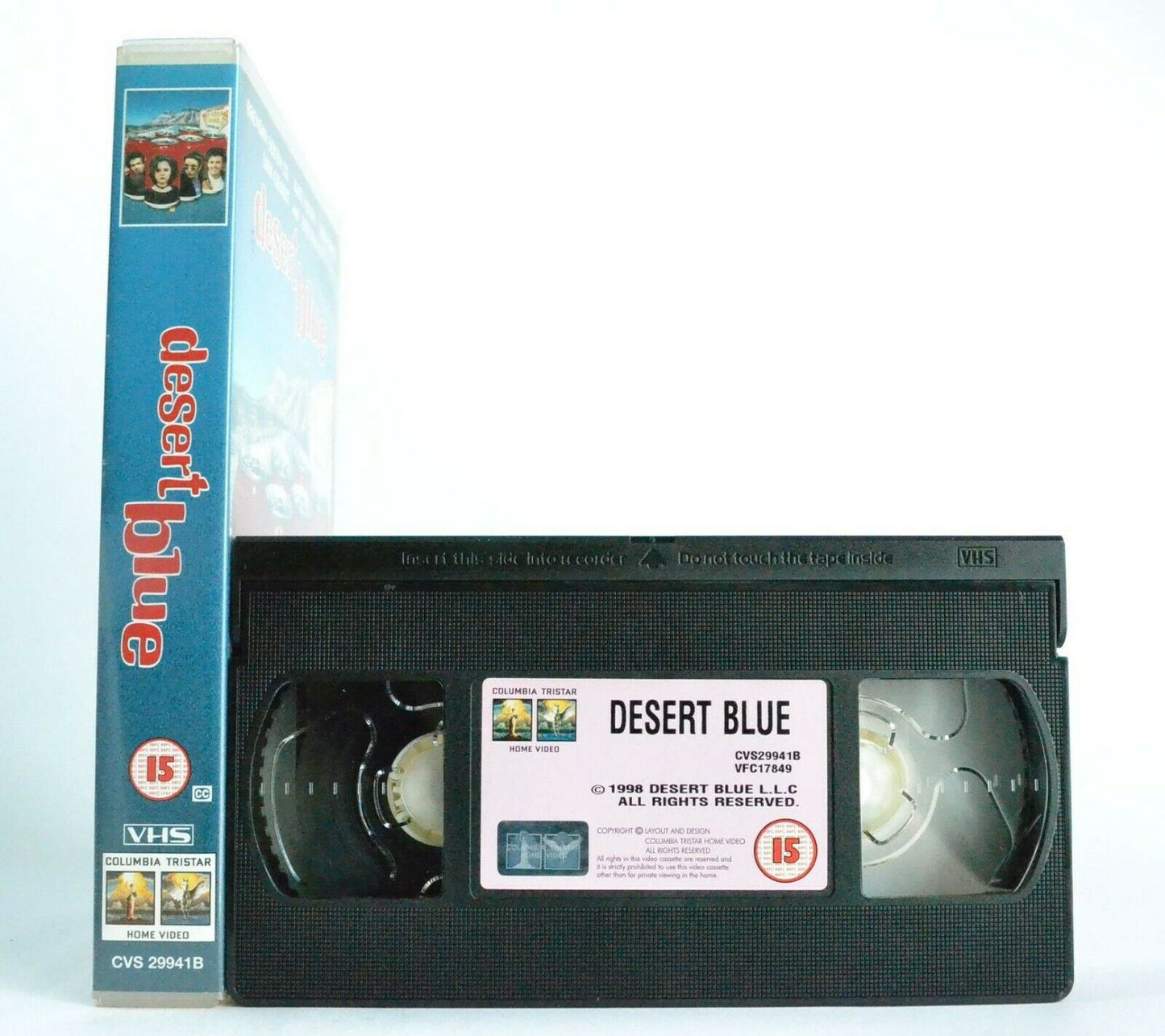 Desert Blue: Christina Ricci/Casey Affleck - Comedy Drama - Large Box - Pal VHS-