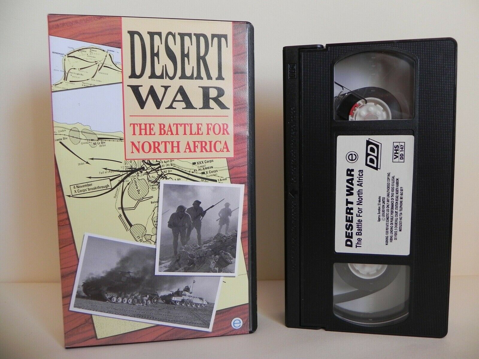 Desert War - The Battle For North America - World War Two - Documentary - VHS-