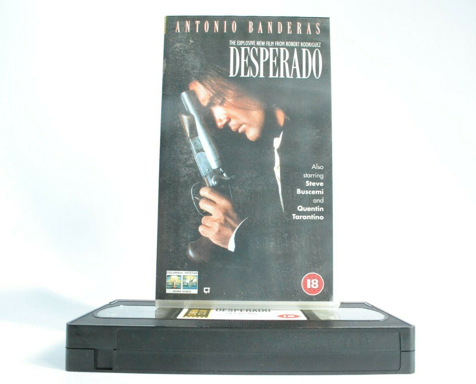 Desperado (1995) Lone Wolf Action [Tarantino Cameo] - Antonio Banderas - Pal VHS-