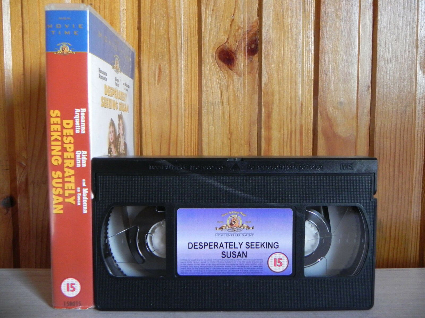 Desperately Seeking Susan - Metro Goldwyn - Comedy - Rossana Arquette - Pal VHS-