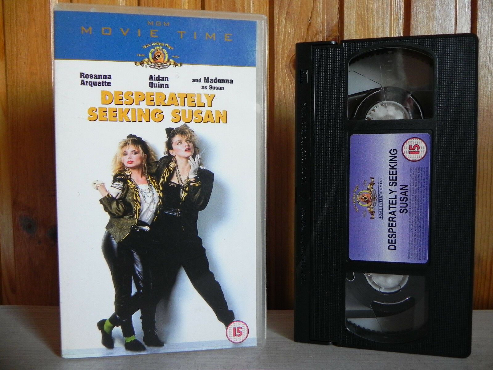 Desperately Seeking Susan - Metro Goldwyn - Comedy - Rossana Arquette - Pal VHS-