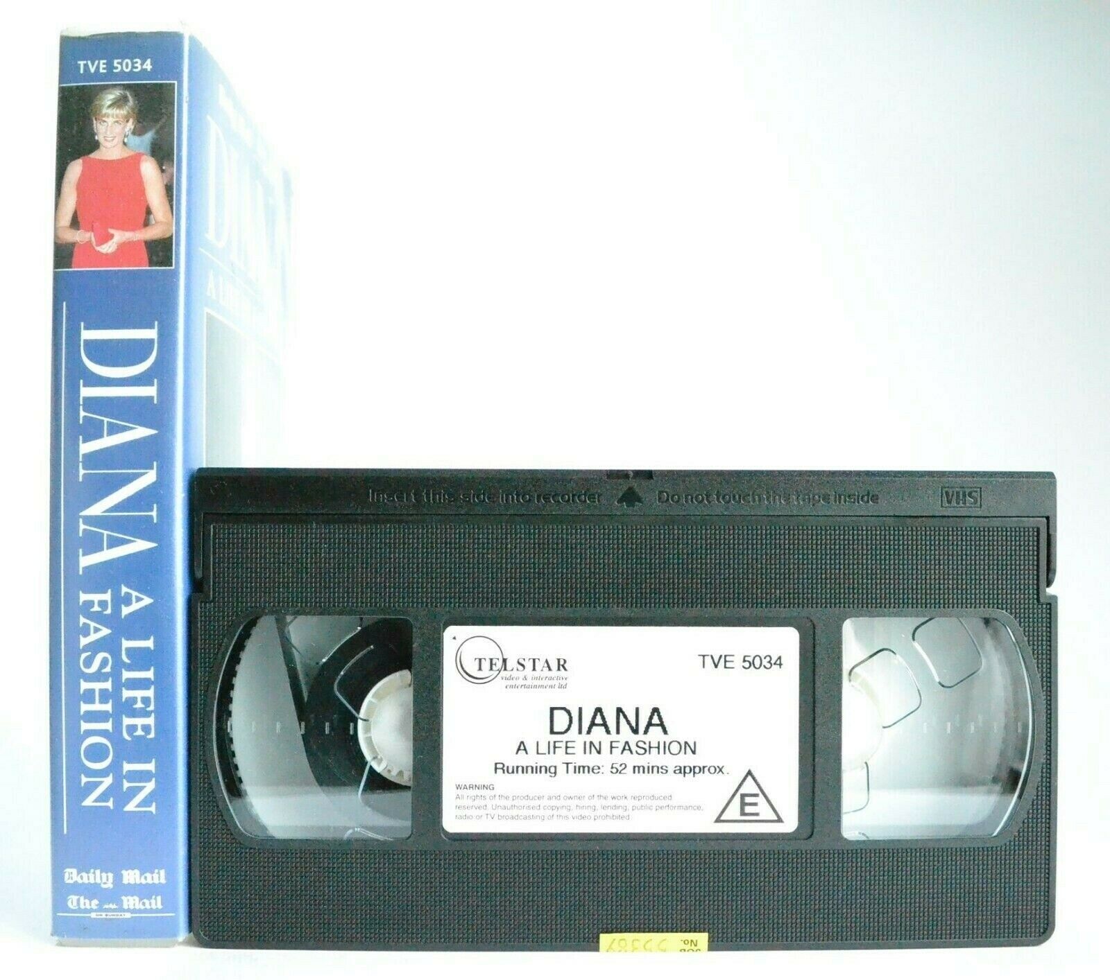 Diana: A Life In Fashion - Documentary - Interviews - Princess Of Wales - VHS-