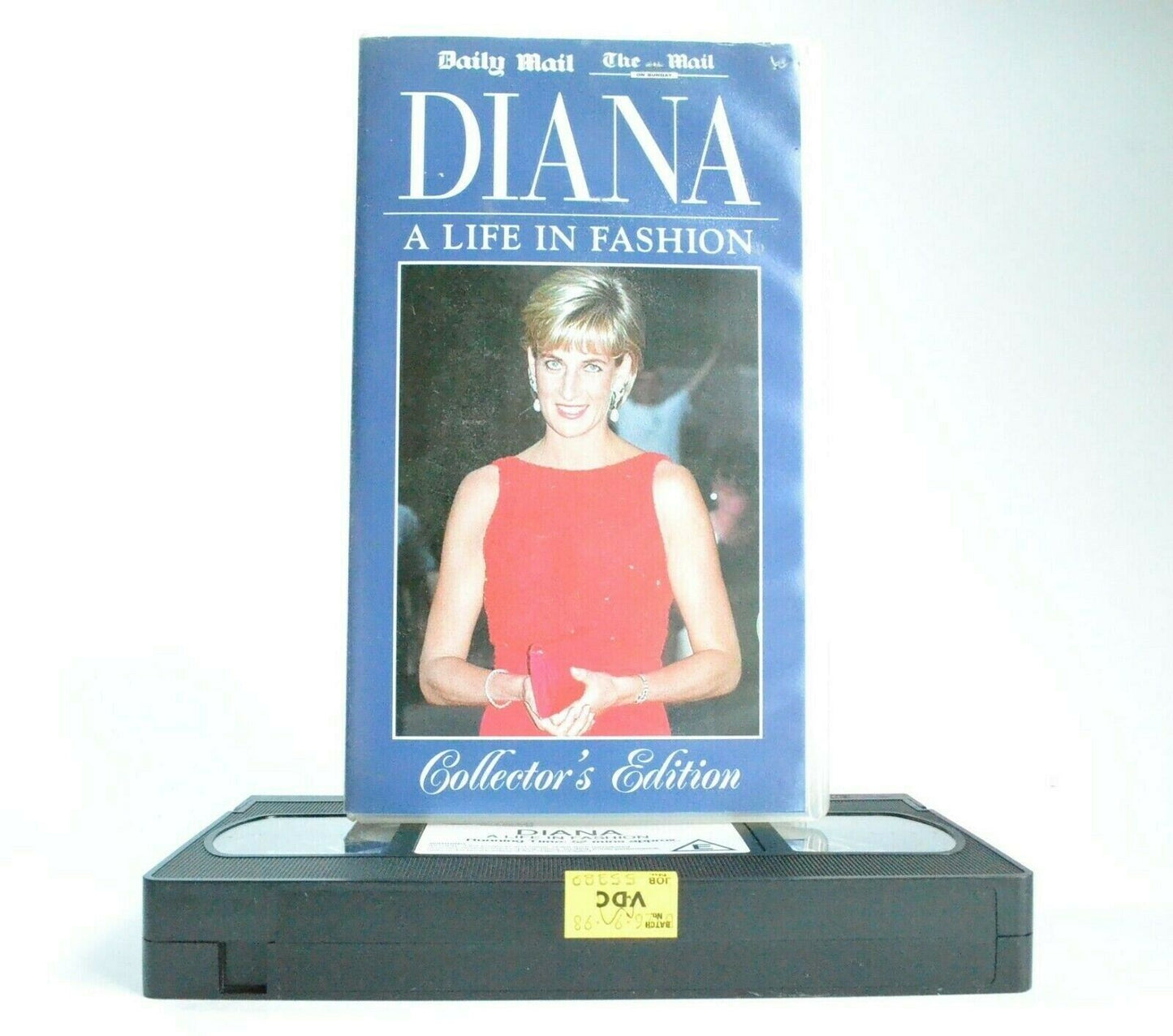 Diana: A Life In Fashion - Documentary - Interviews - Princess Of Wales - VHS-