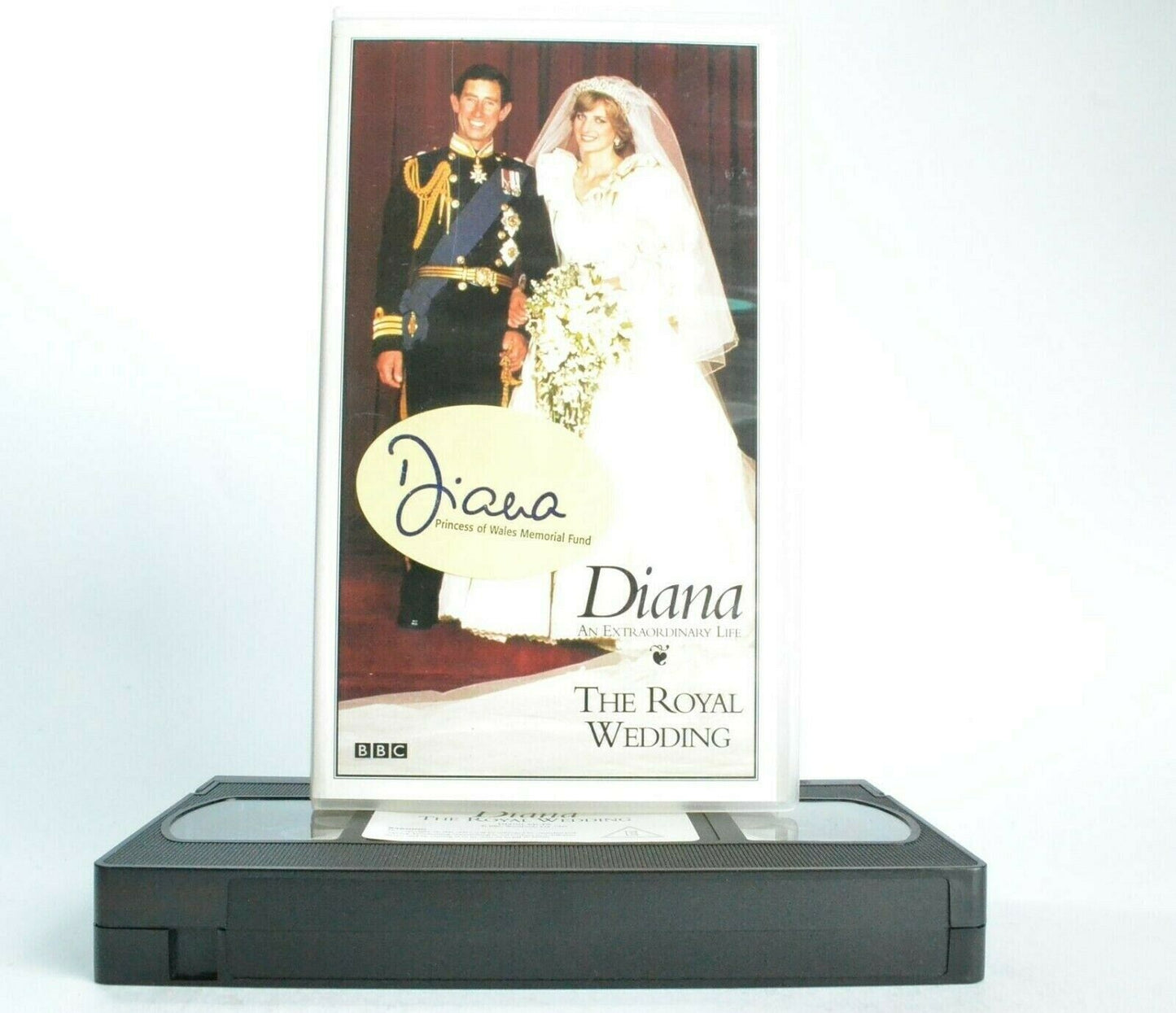 Diana: An Extraordinary Life - Documentary - Lady Diana - Royal Wedding - VHS-