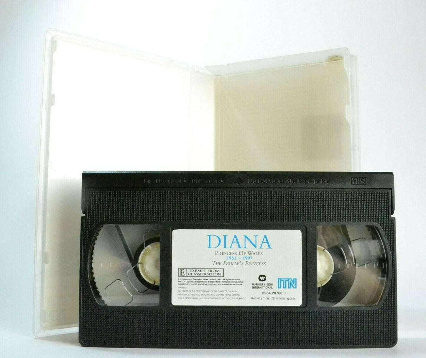 Diana: Princess Of Wales (1961-1997) -<Trevor McDonald>- Documentary - Pal VHS-