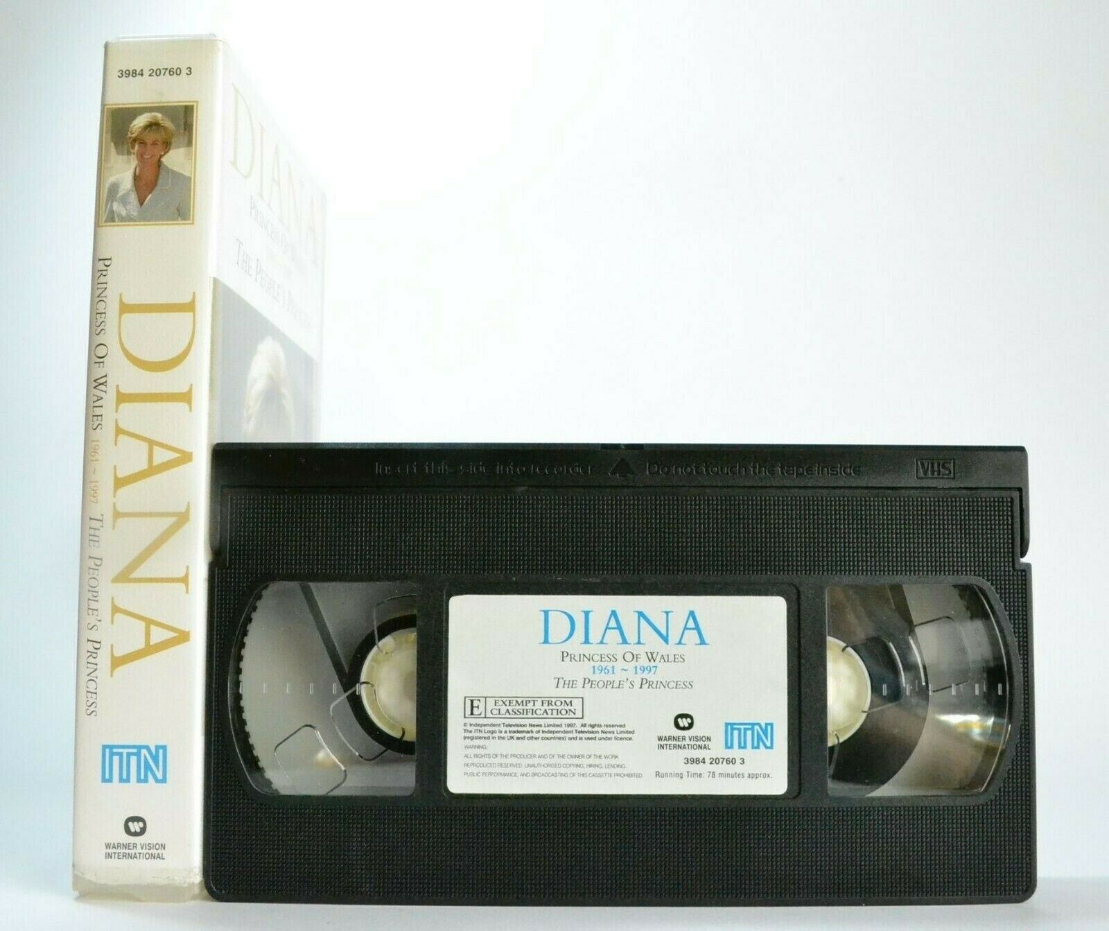 Diana: Princess Of Wales (1961-1997) -<Trevor McDonald>- Documentary - Pal VHS-