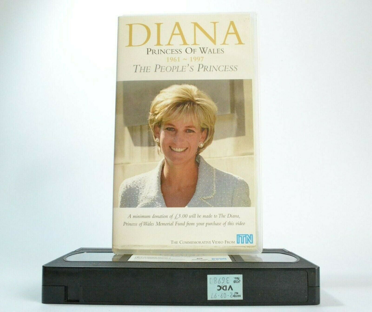 Diana: Princess Of Wales (1961-1997) -<Trevor McDonald>- Documentary - Pal VHS-