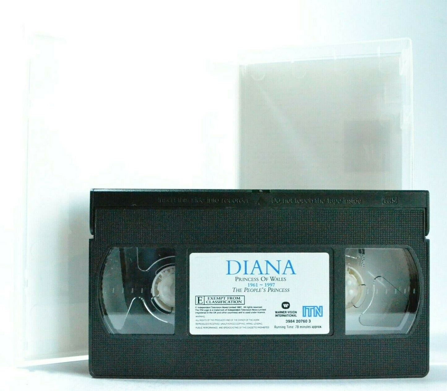 Diana: The People's Princess - (1997) Documentary - Princess Of Wales - Pal VHS-