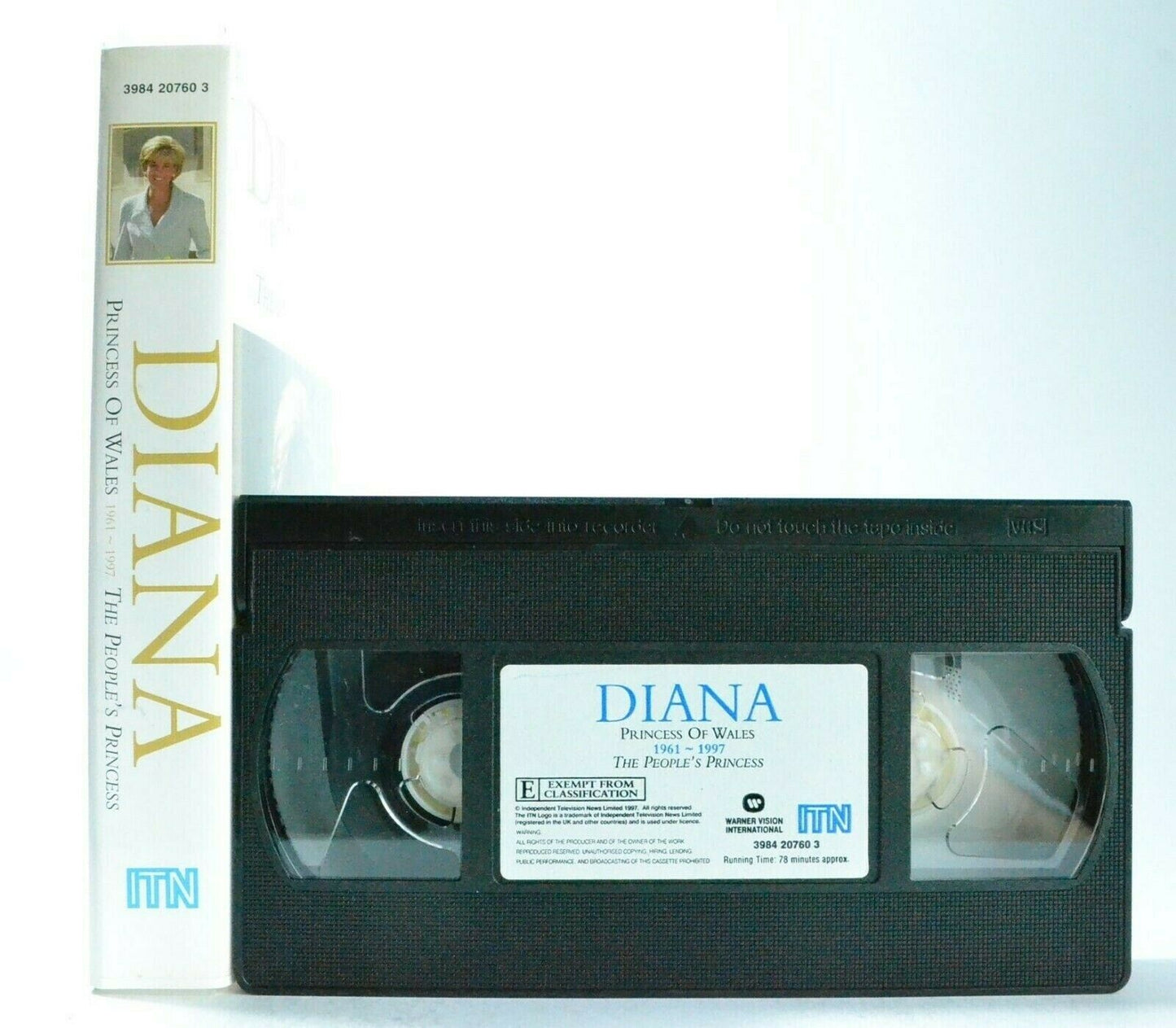 Diana: The People's Princess - (1997) Documentary - Princess Of Wales - Pal VHS-