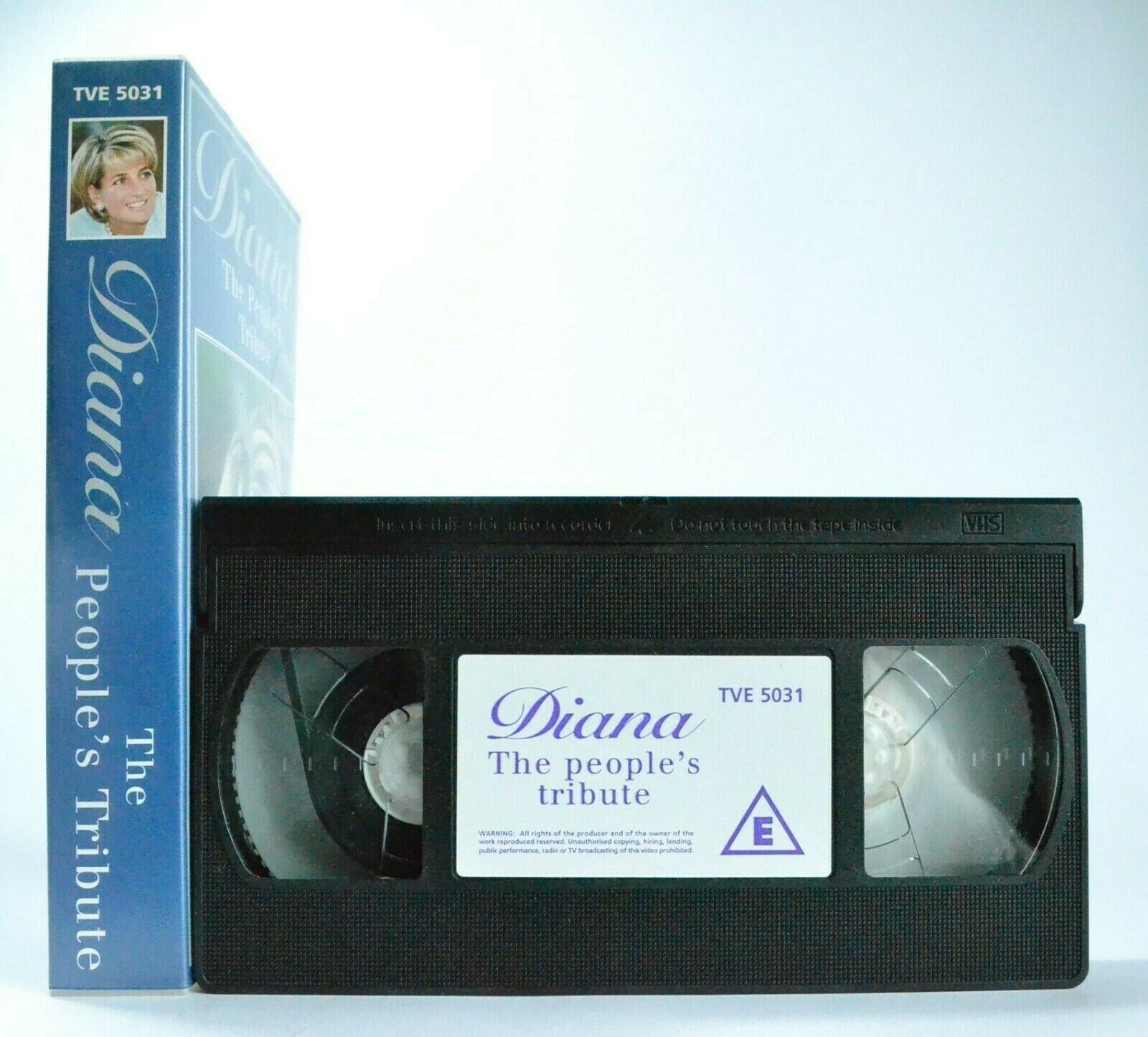 Diana: The People's Tribute (1961-1997) - Documentary - Princess Of Wales - VHS-