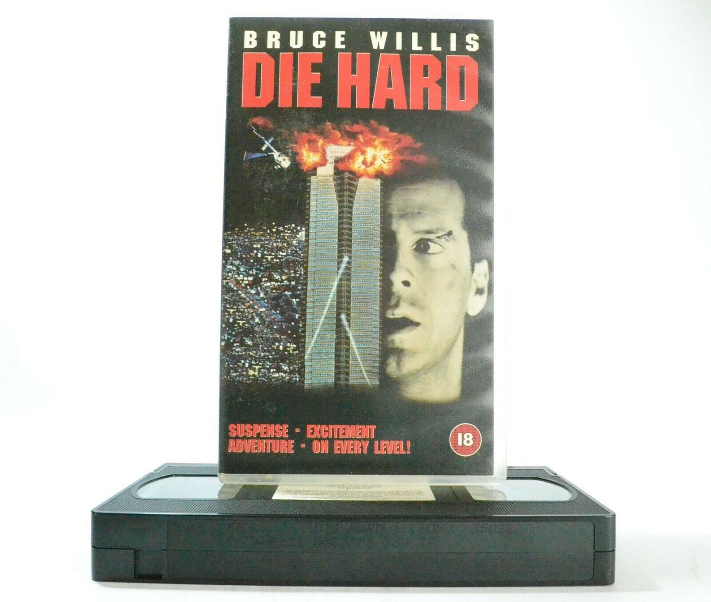 Die Hard (1988): Action - Bruce Willis/Alan Rickman - "Greatest Christmas" - VHS-