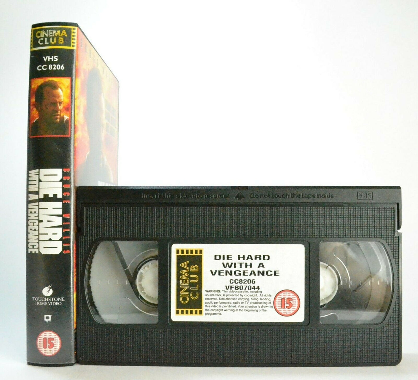 Die Hard With A Vengeance: (1995) Action - Yippee Ki Yay Motherf***er - Pal VHS-