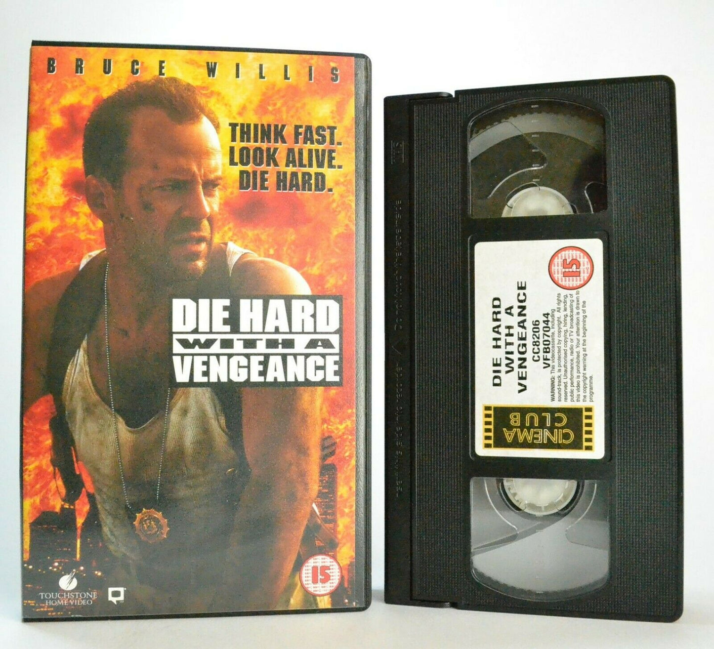 Die Hard With A Vengeance: (1995) Action - Yippee Ki Yay Motherf***er - Pal VHS-