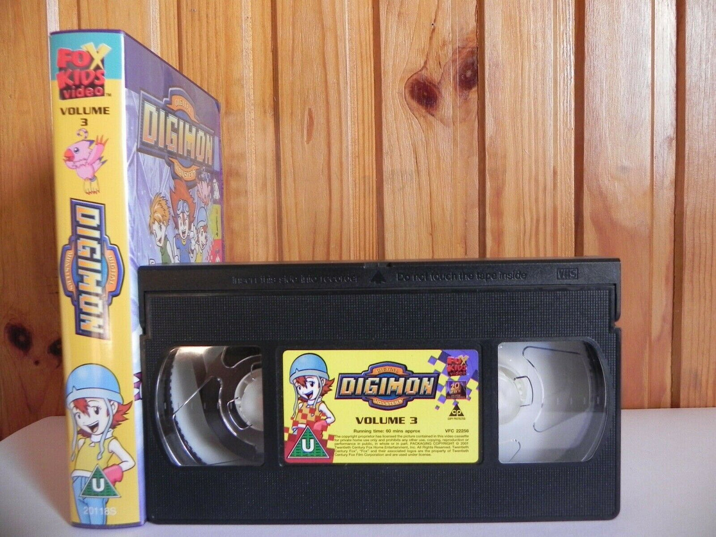 Digimon Digital Monsters - Fox Kids Video - Animated - Adventure - Kids - VHS-