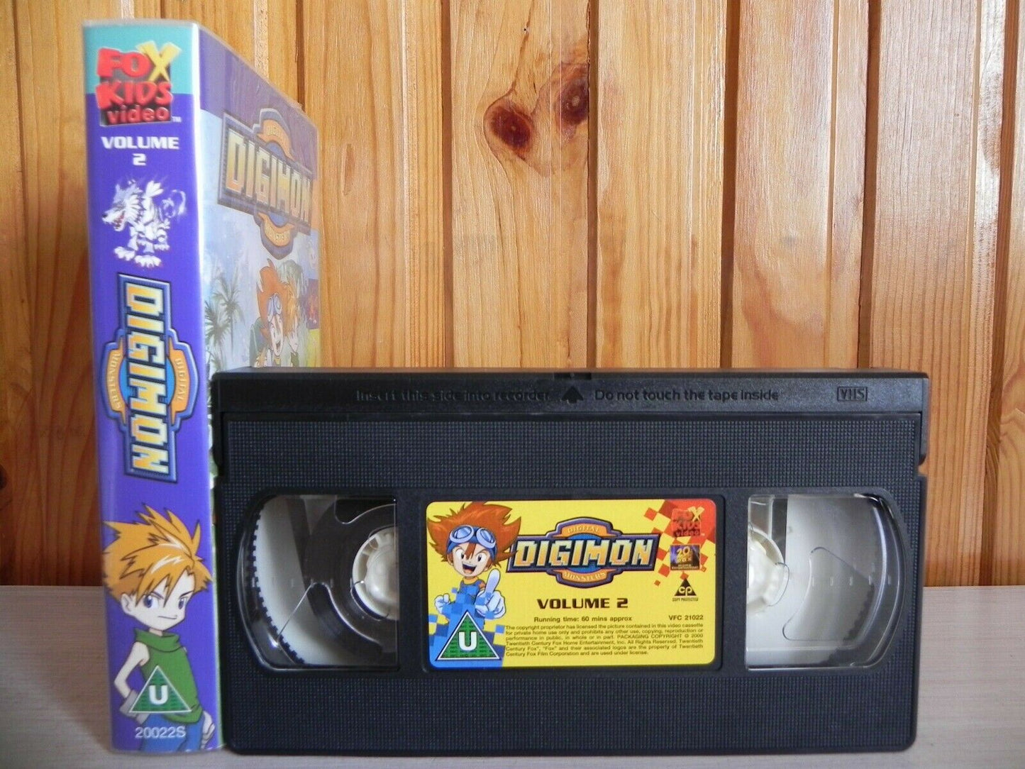 Digimon - Digital Monsters - Volume 2 - Fox Kids Video - Three Episodes - VHS-