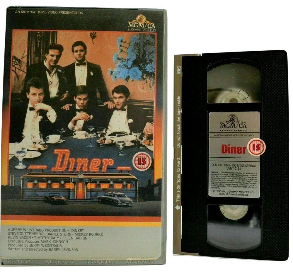 Diner: MGM Large Box - Pre-Cert (1982) Hollywood Collectable - Drama (1959) VHS-