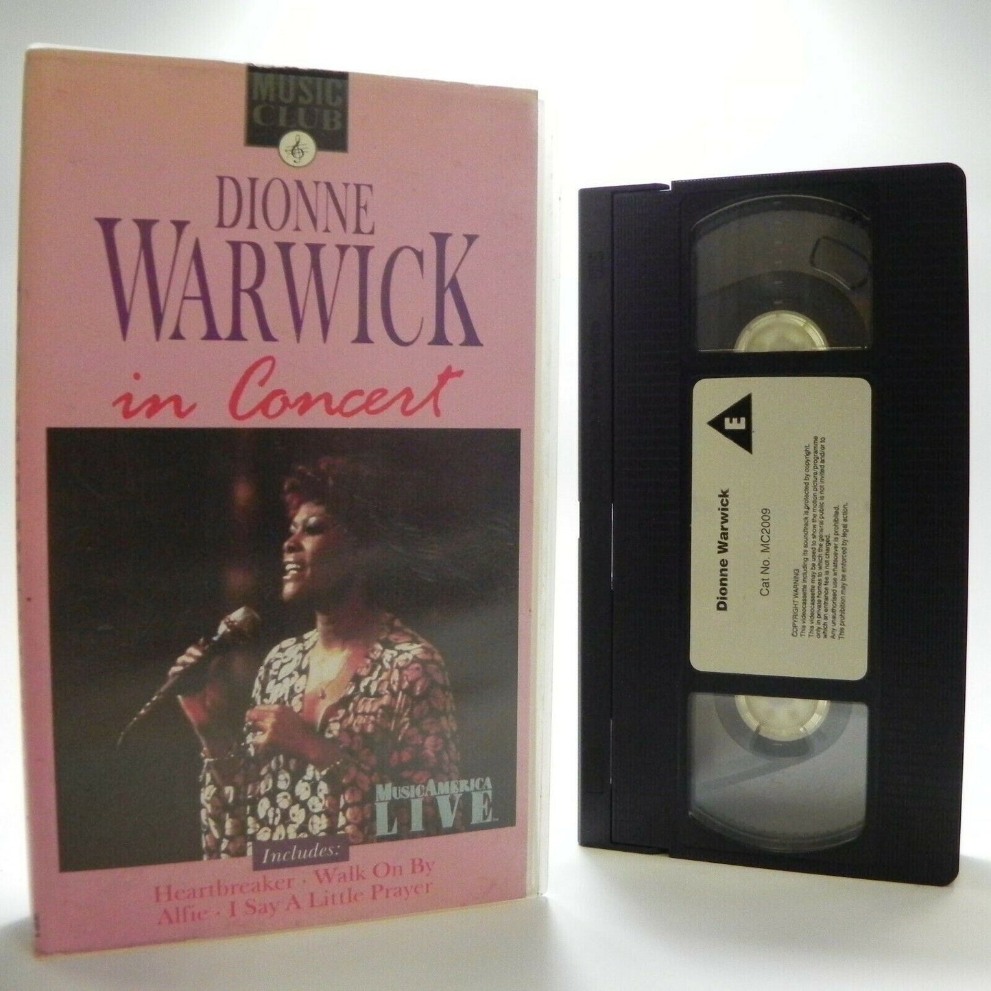 Dionne Warwick In Concert - Live Performance - Golden Favourites - Music - VHS-