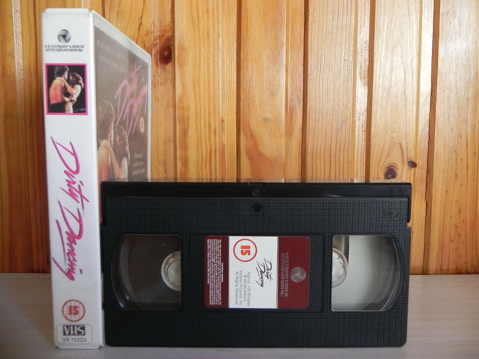 Dirty Dancing - 1st Home Video Release - Vestron Video - 1987 - Swayze - Pal VHS-