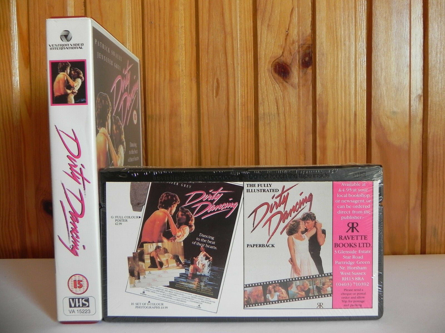 Dirty Dancing - Brand New Sealed - 1st Home Release - Vestron - Swayze - Pal VHS-